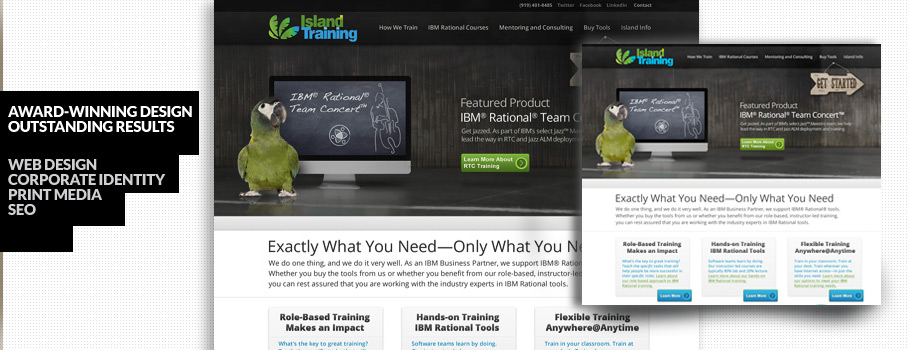 Custom website design