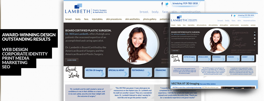 Custom web design