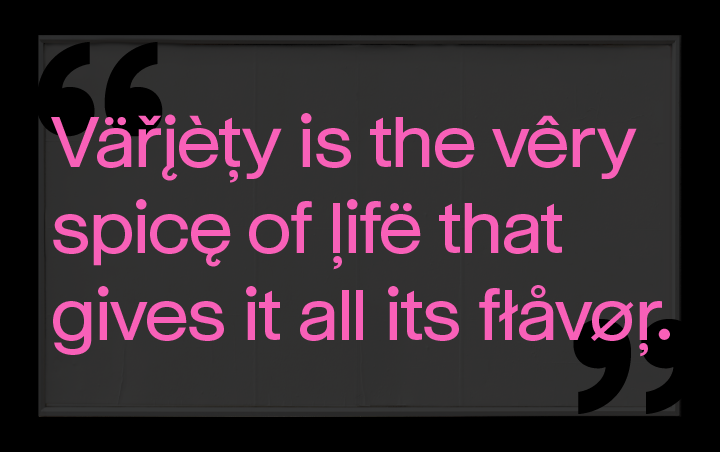 Modern Helvetica