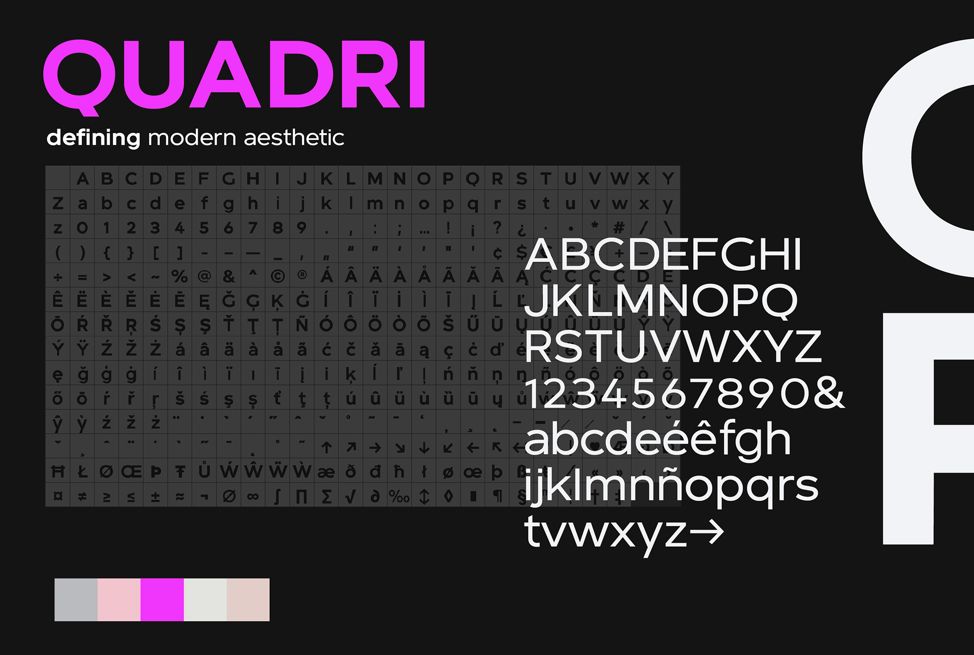 Quadri Designer Font Luxury Fonts For Designers Momi Type Foundry