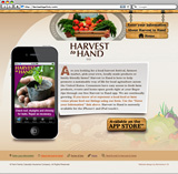 App microsite design
