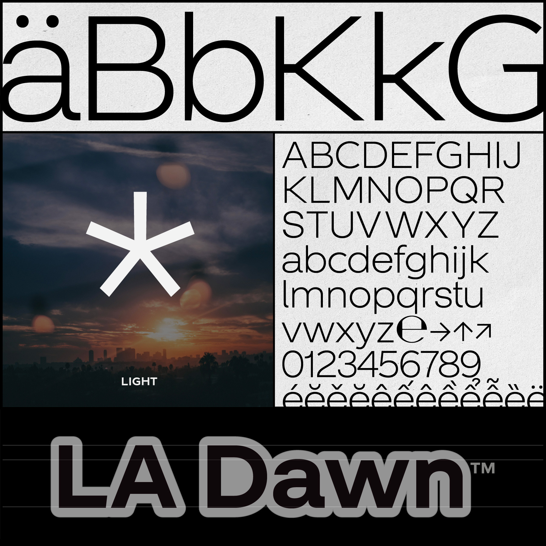 Light font