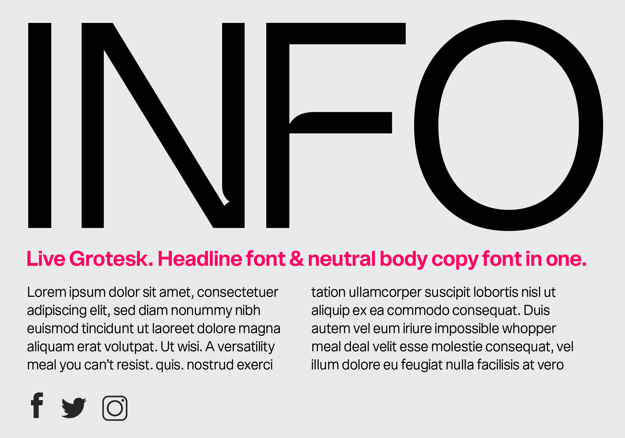 Grotesk Headline Font