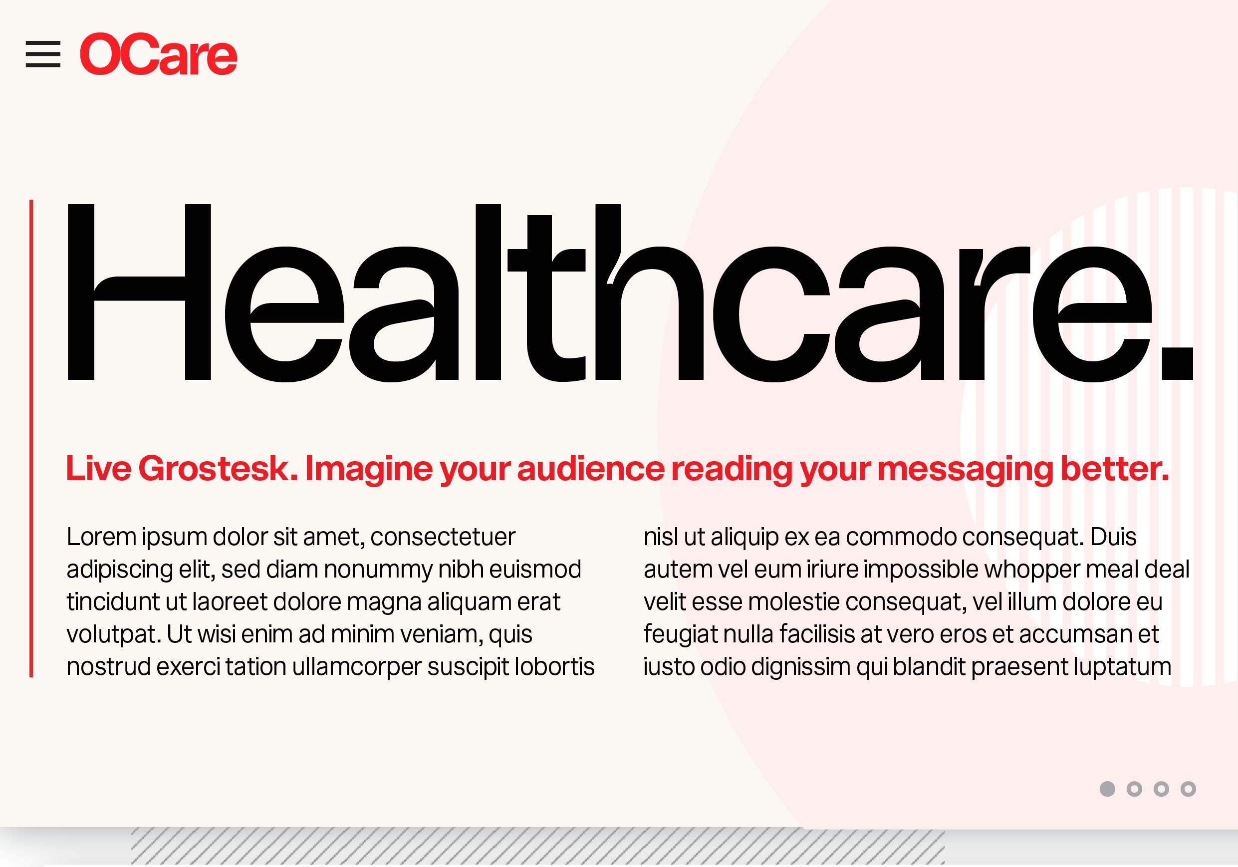 Healthcare font