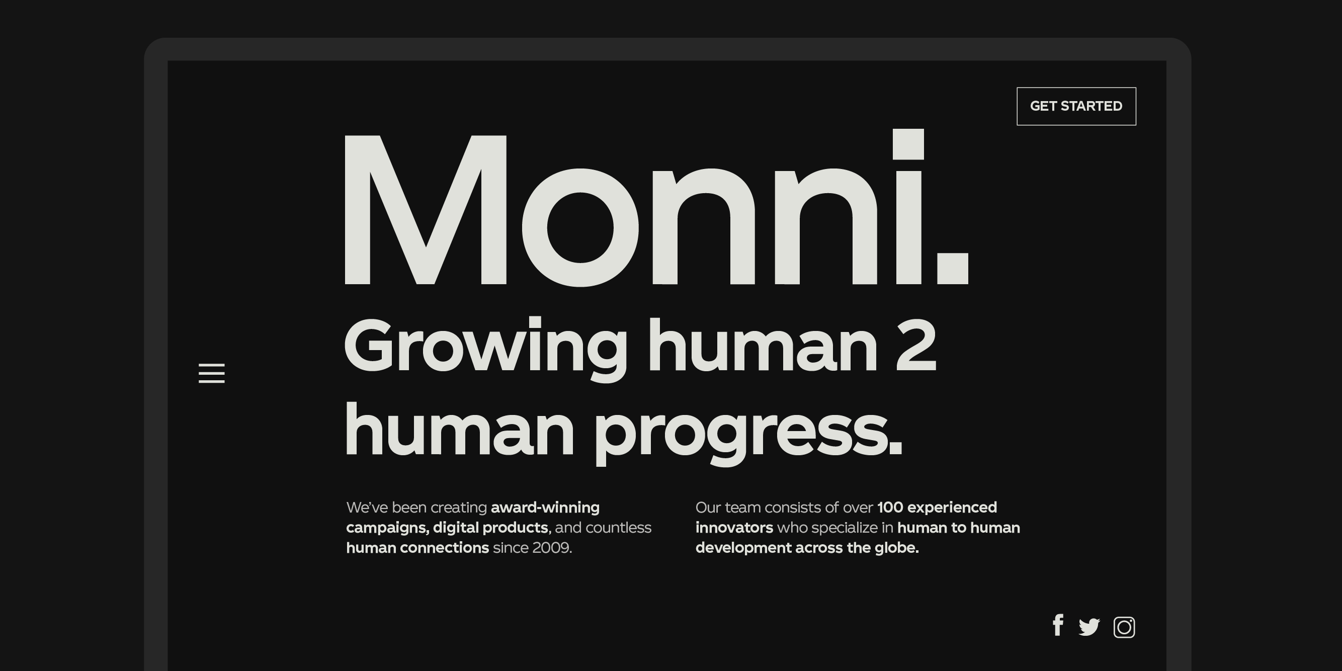 Monni web font