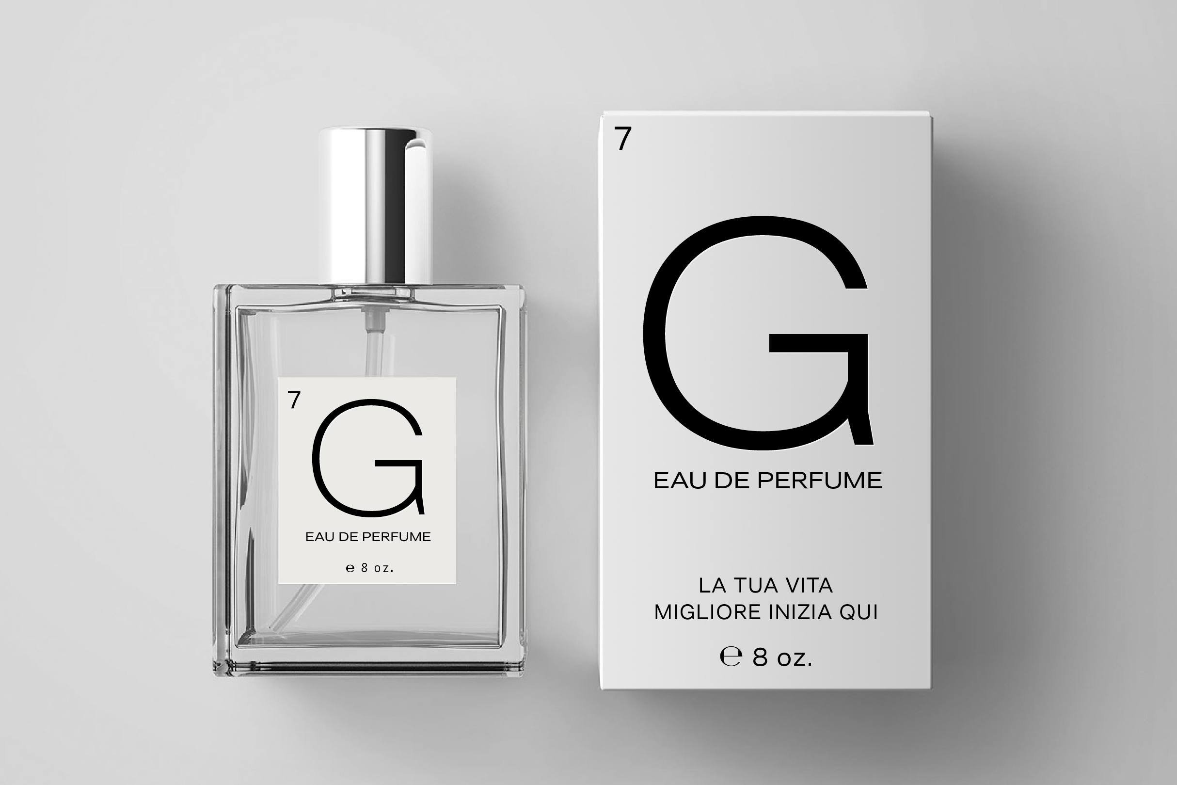 Perfume mockup