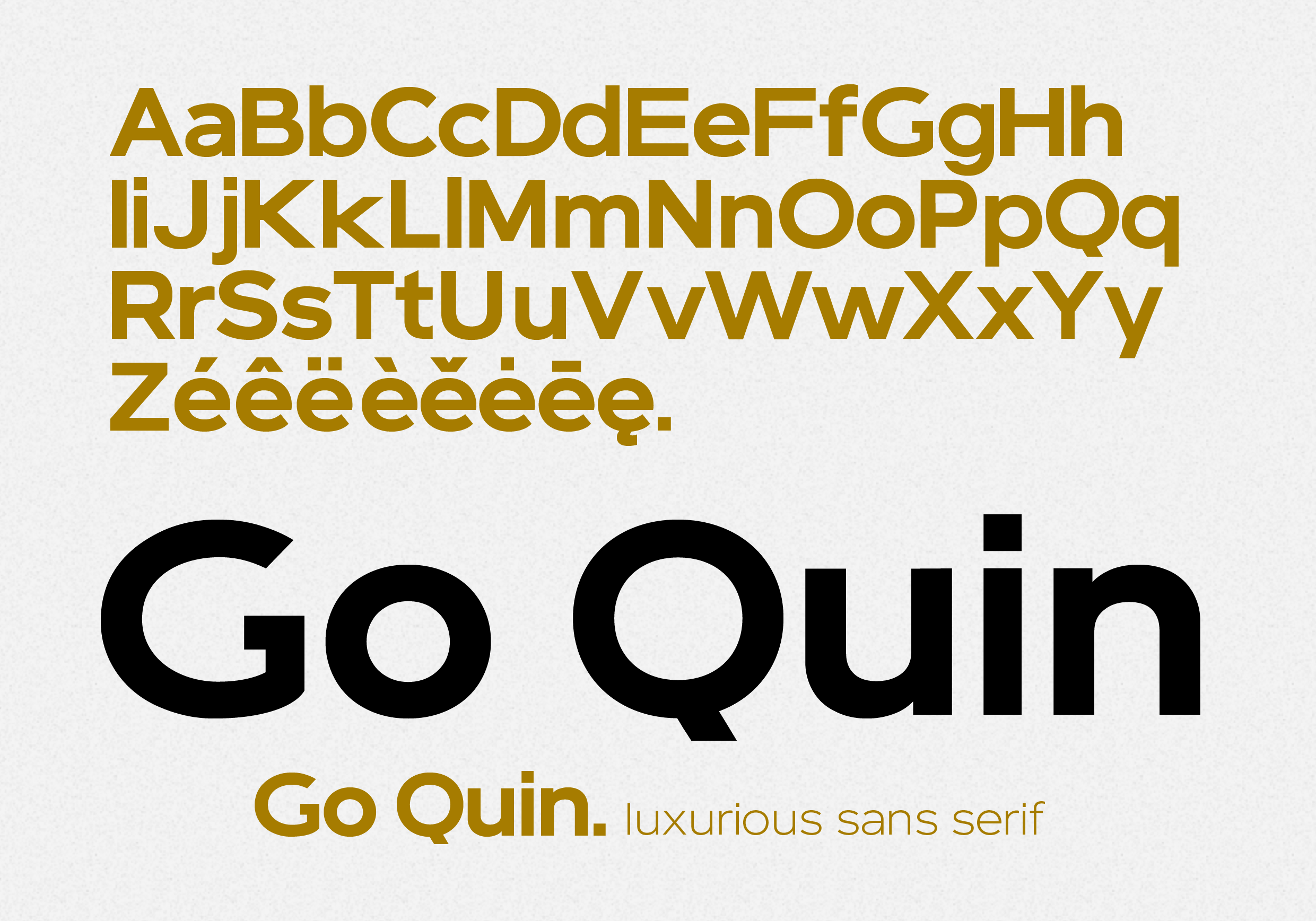 Go Quin font