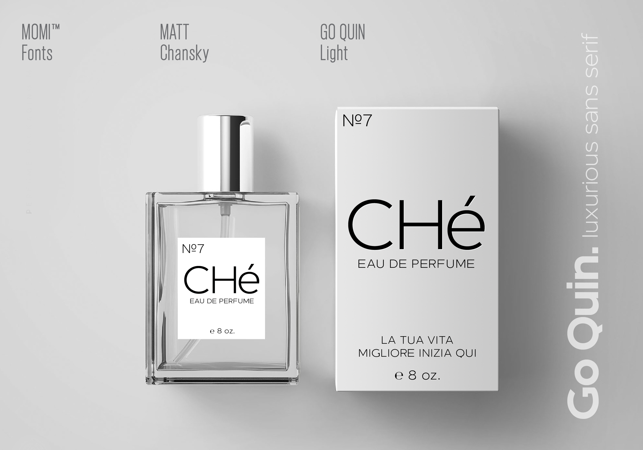 Perfume mockup