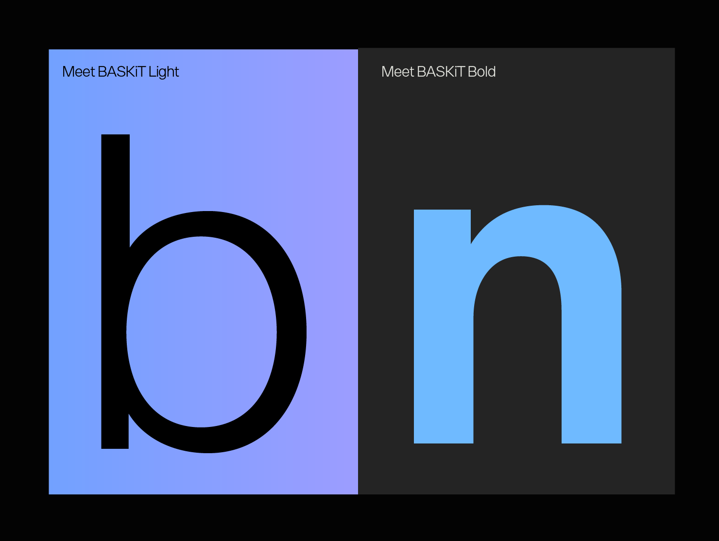 Modern typography design