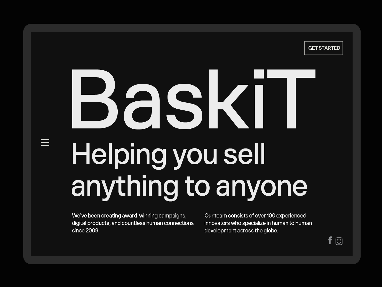 Swiss style poster font