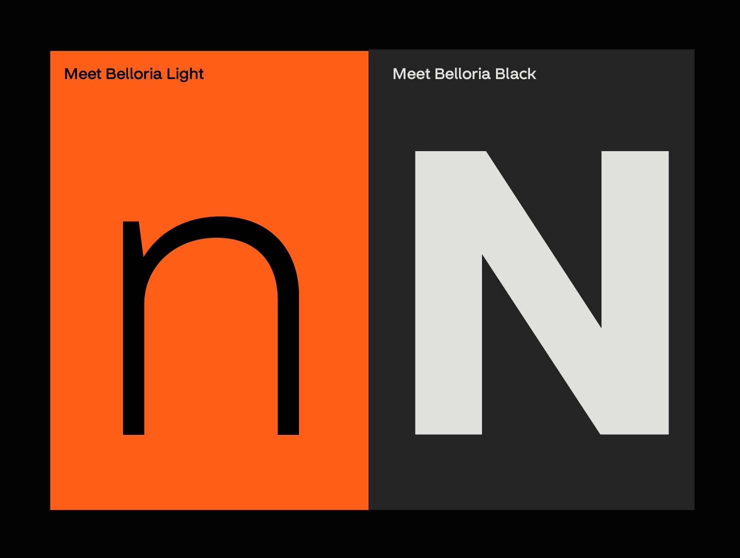 Modern typography design