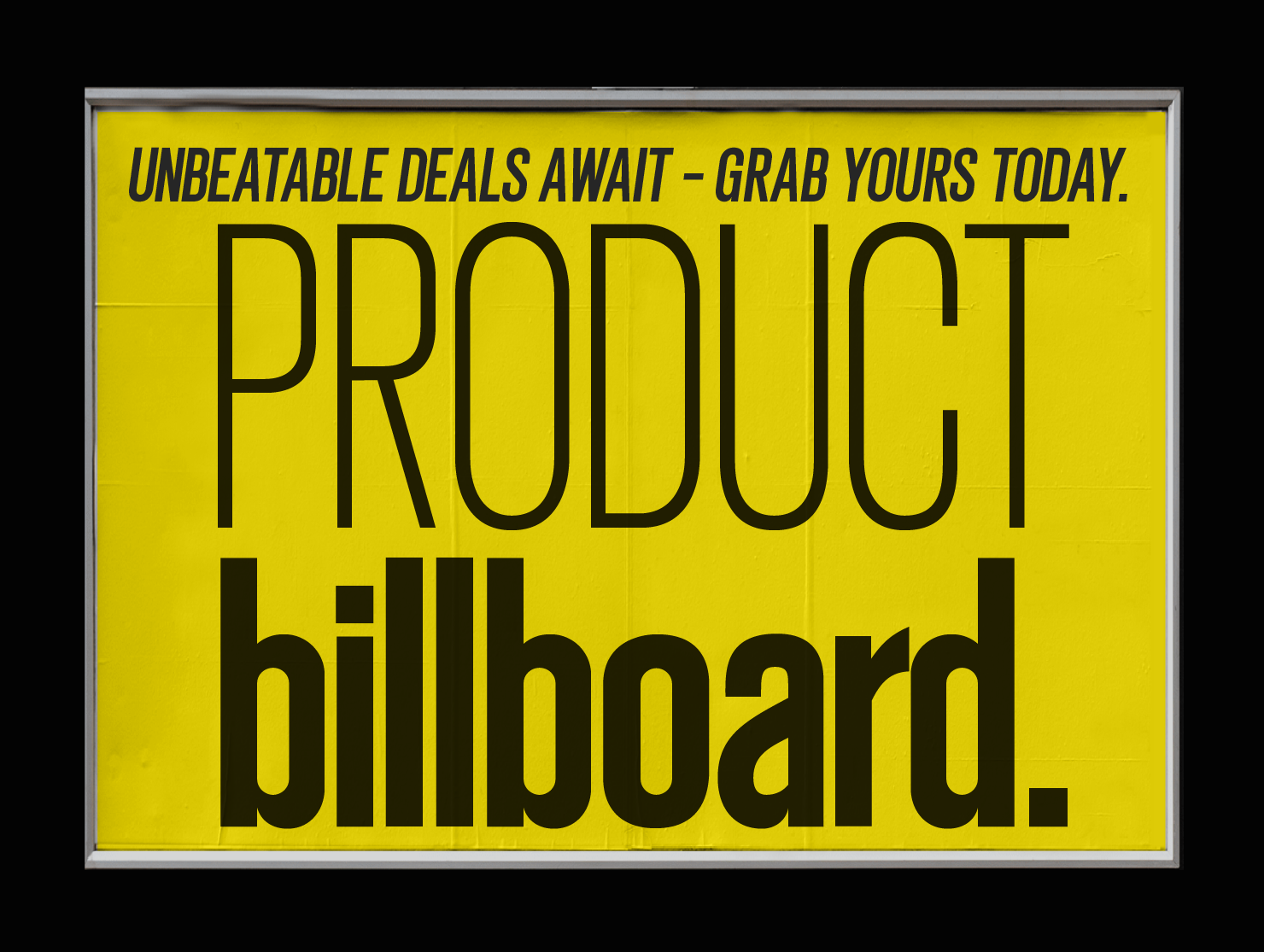 Swiss style poster font