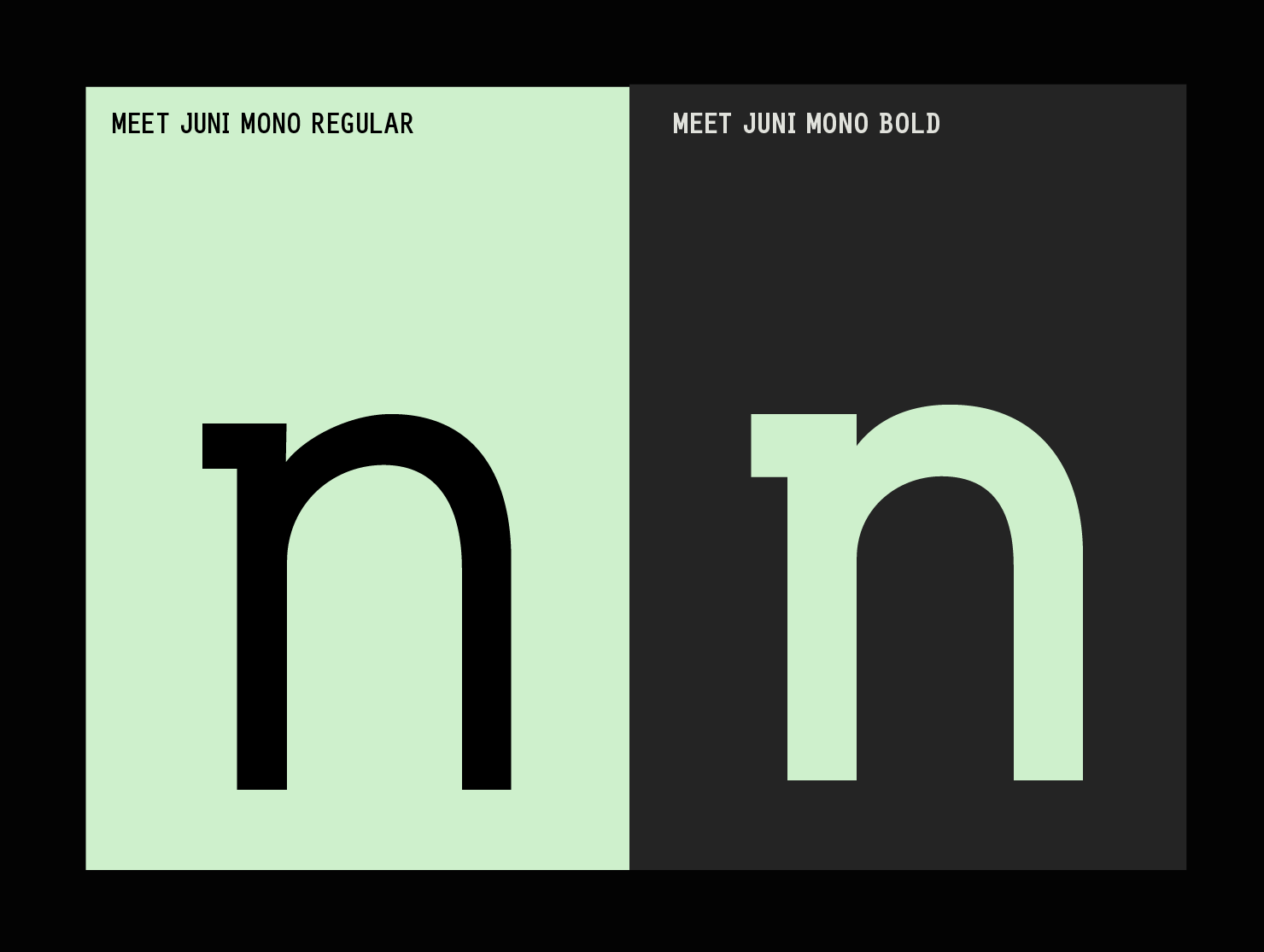 Modern typography design