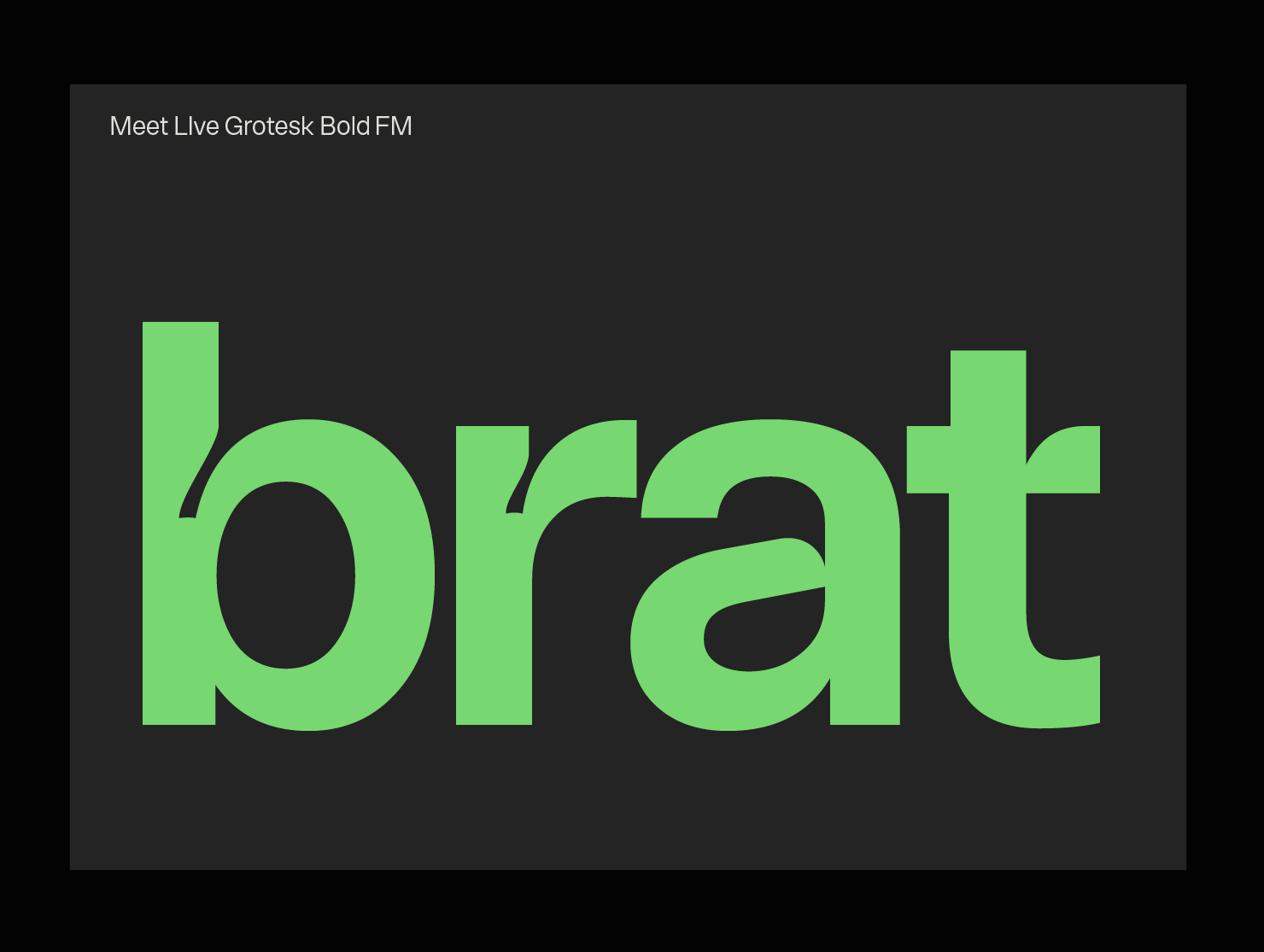 Swiss style poster font