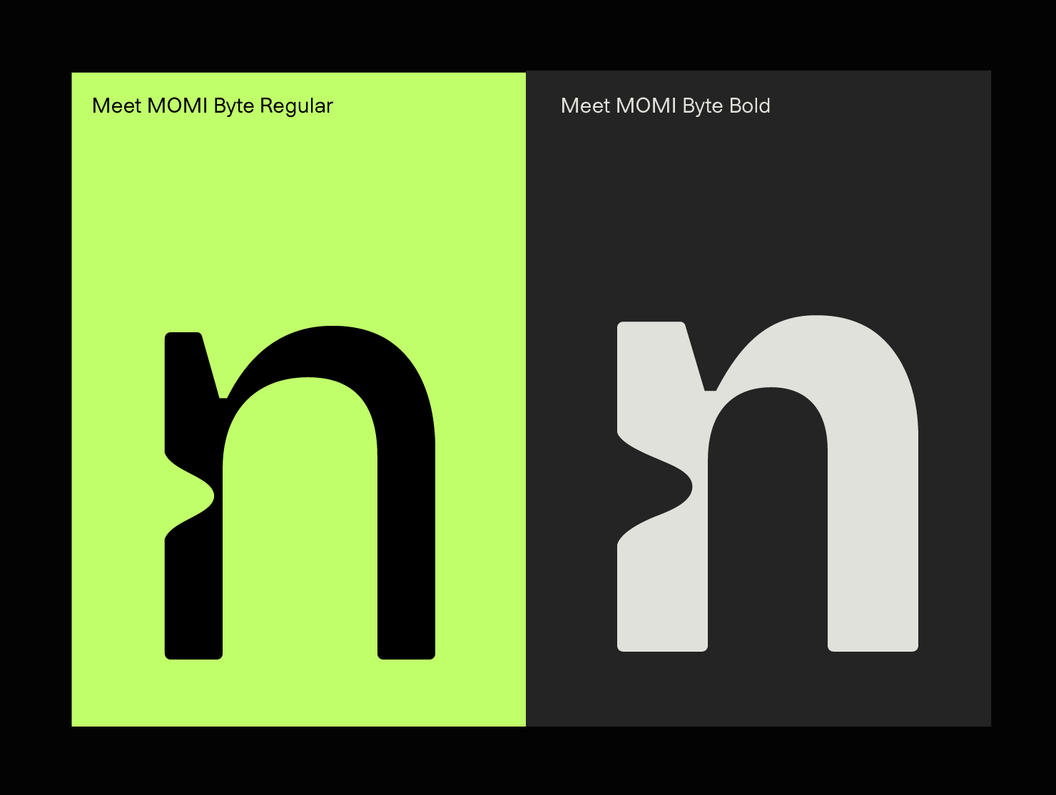 Modern typography design