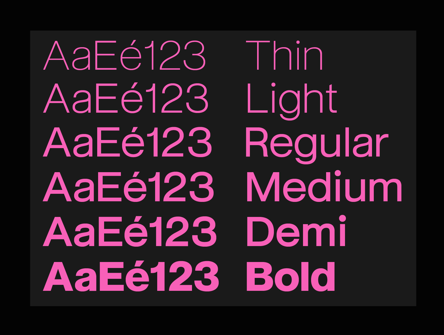 Neue June designer font