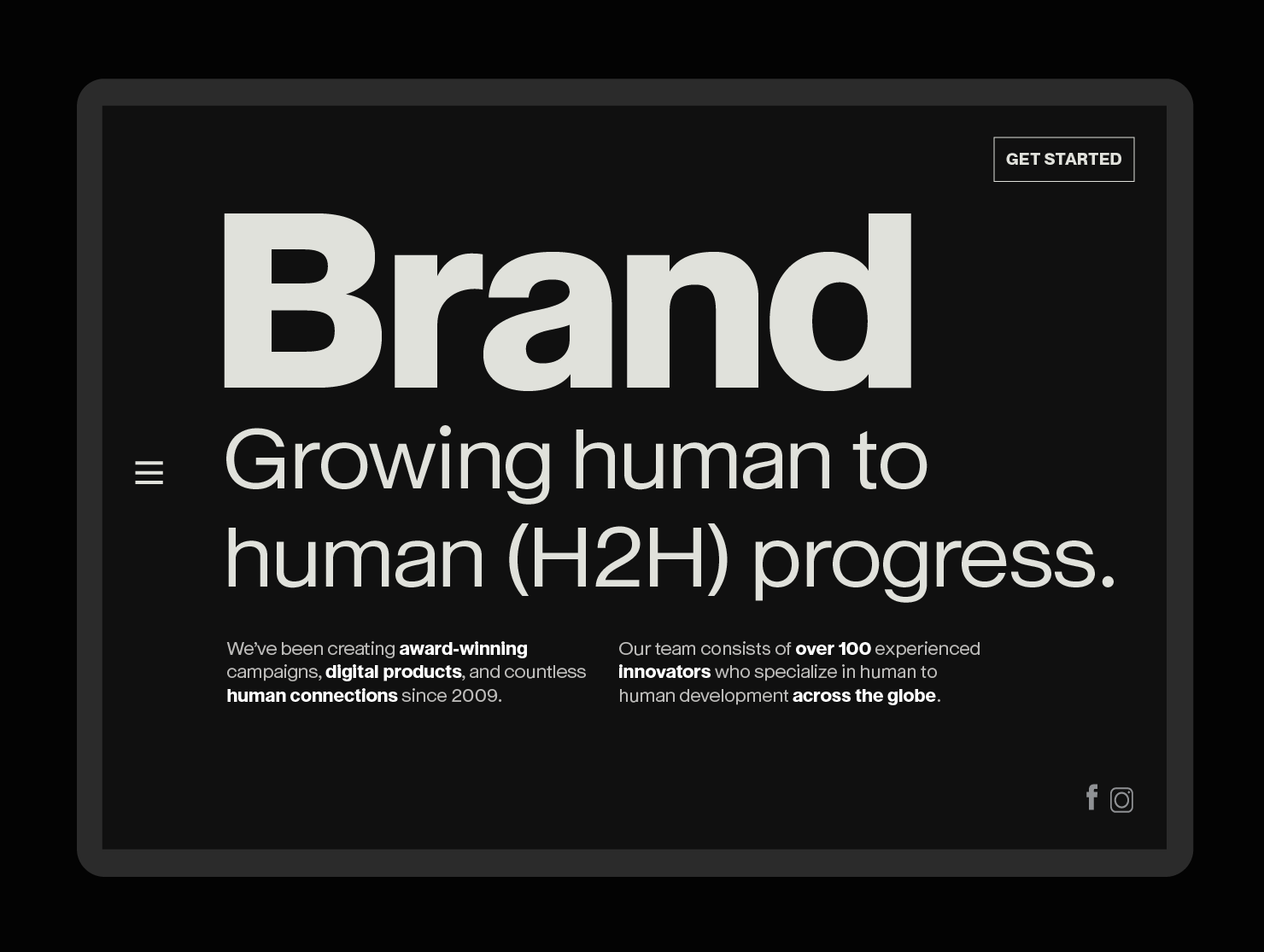 Swiss style poster font