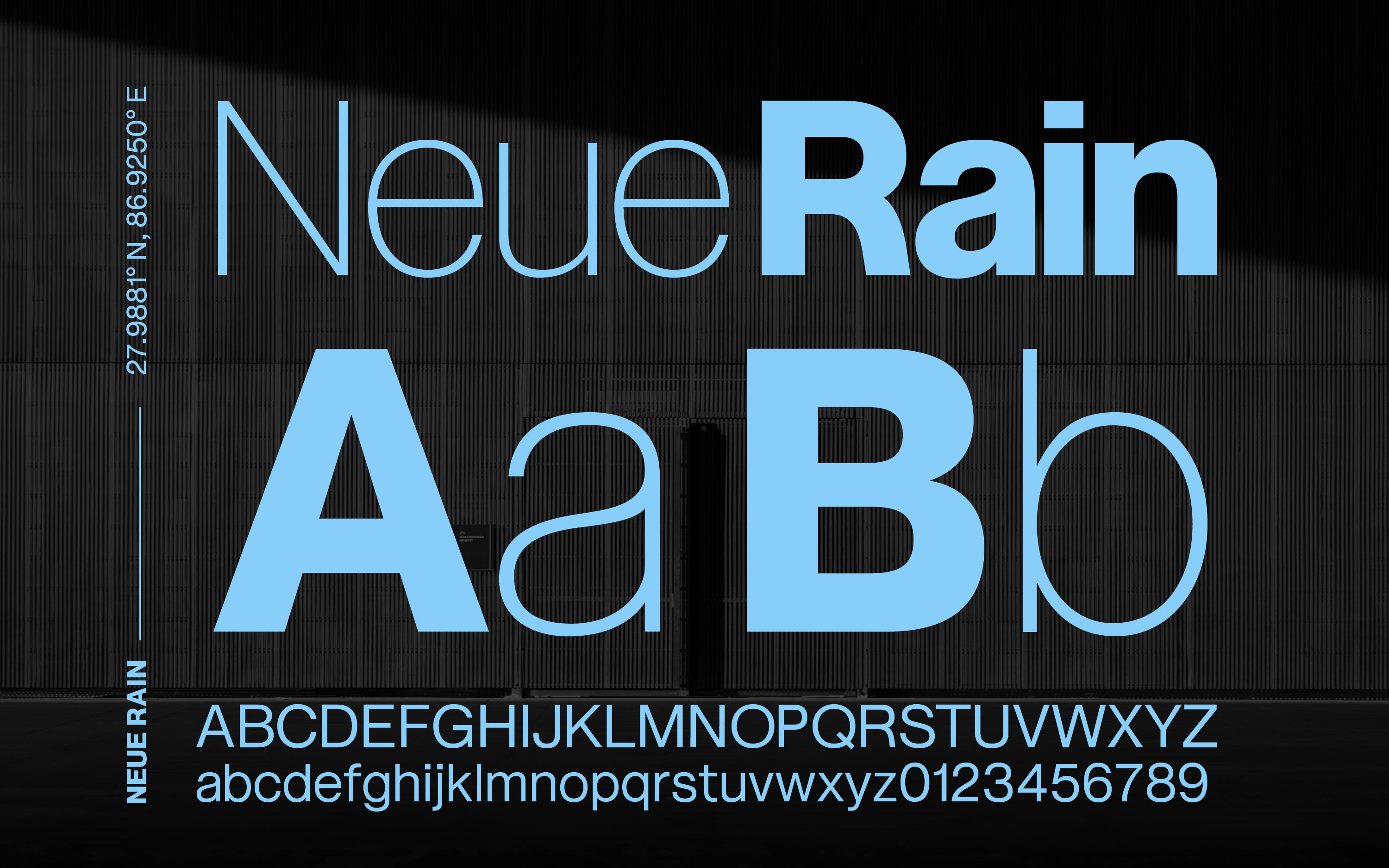 Neue Rain Font