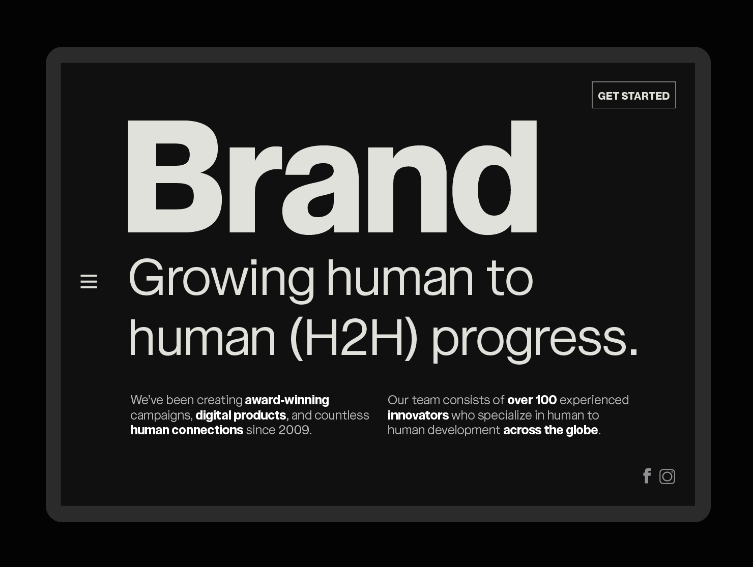 Swiss style poster font