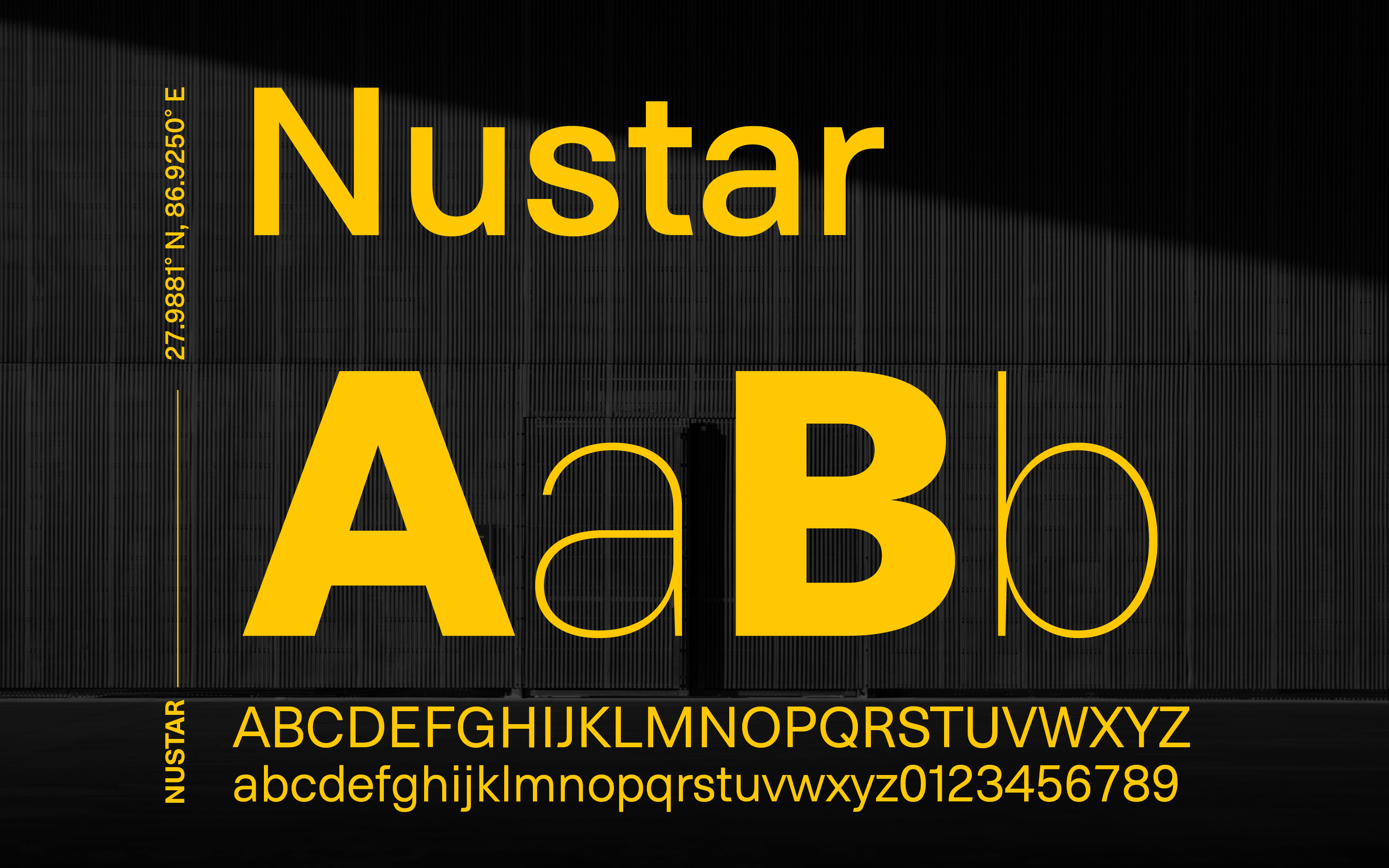 Corporate branding font