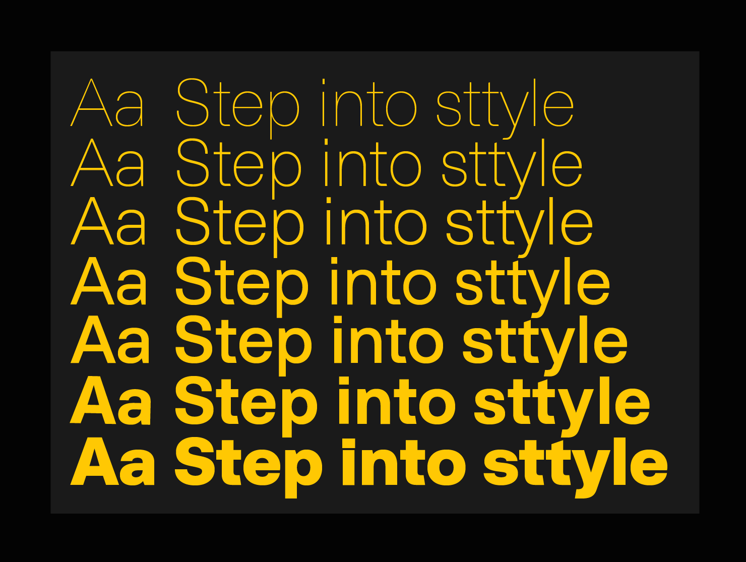 Nustar stylish designer font