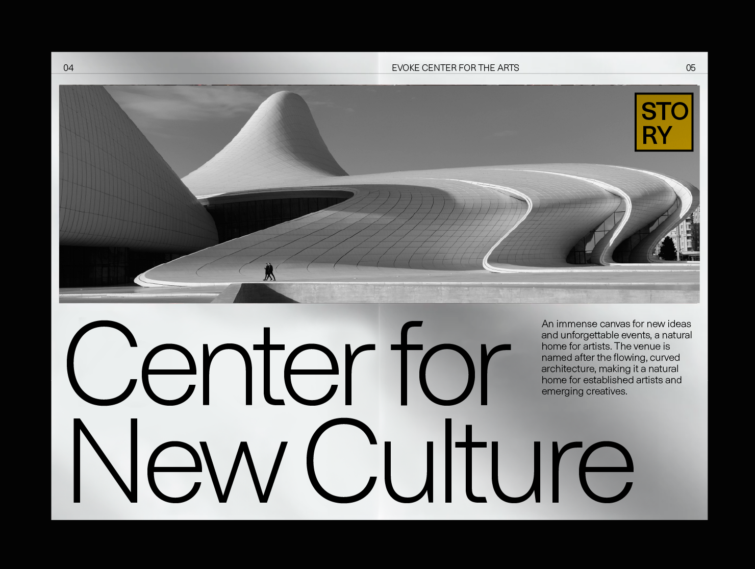 Swiss style poster font