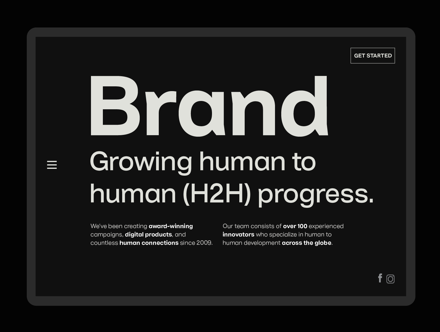 Swiss style poster font