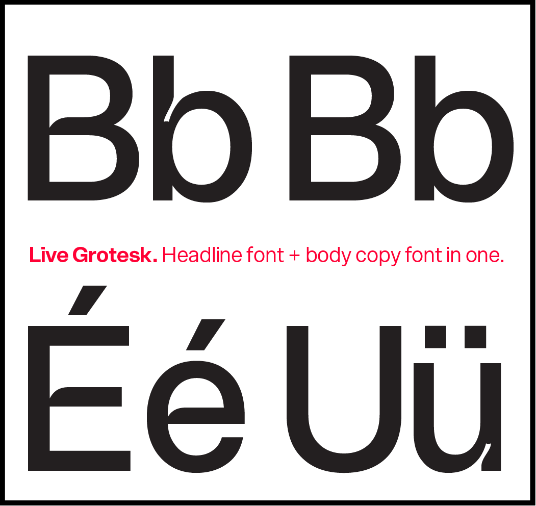 Headline font