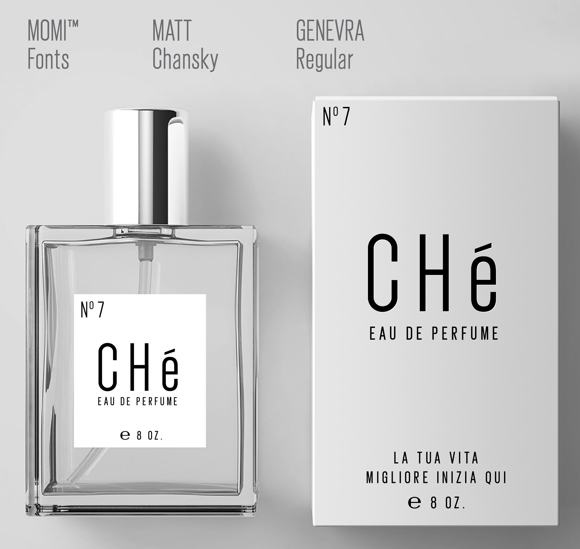 Perfume bottle design