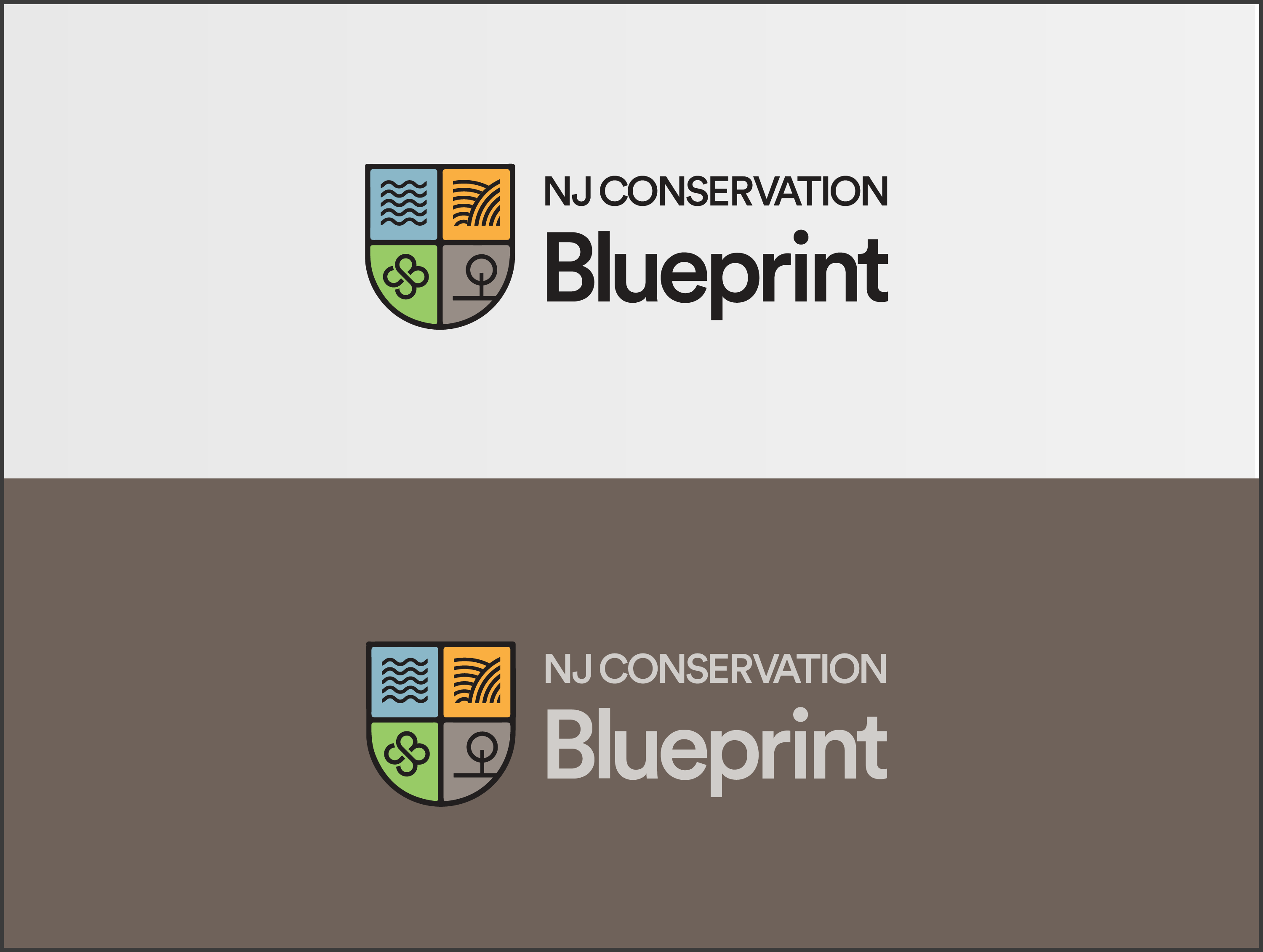 Conservation Blueprint logo design