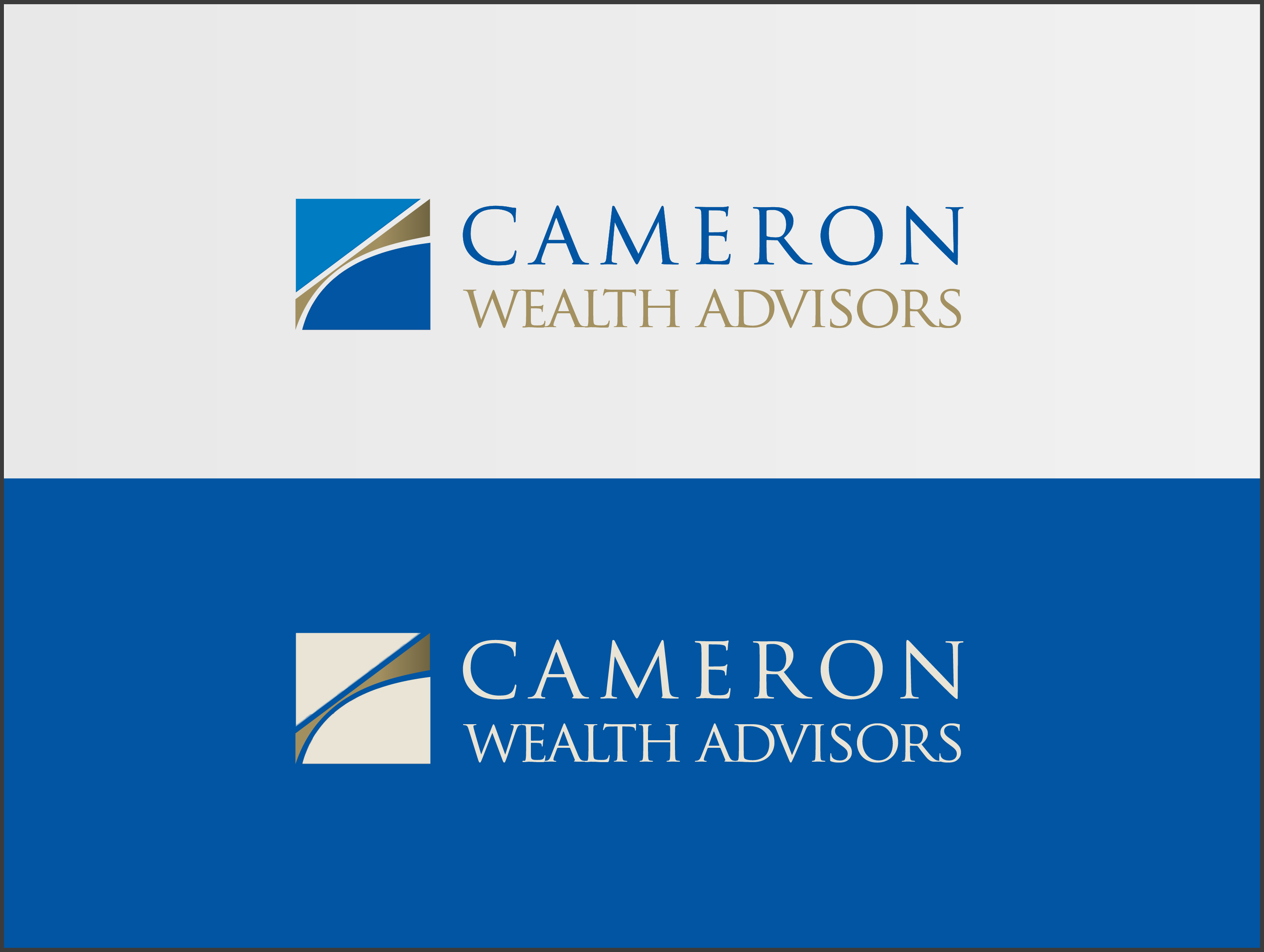 Wealth Management logo design