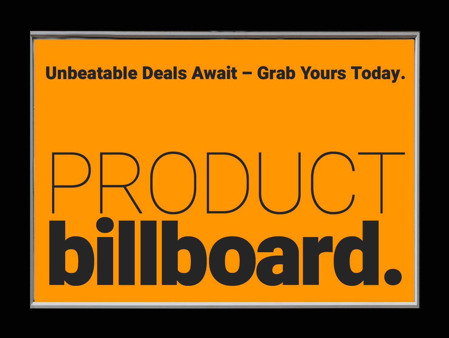 Swiss style poster font