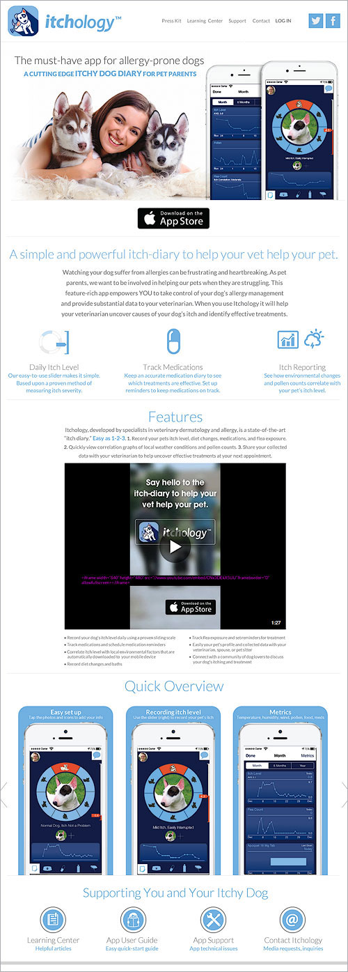 App Innovation Website
