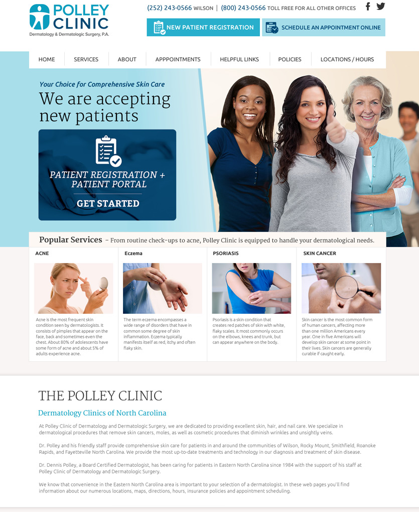 Doctor web design