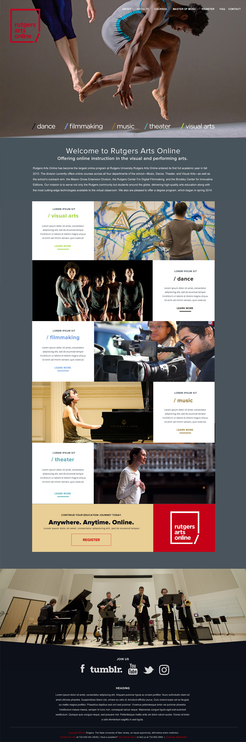 Education Web Design